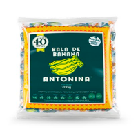 Imagem de BALA DE BANANA ANTONINA 200G - 01 UNIDADE